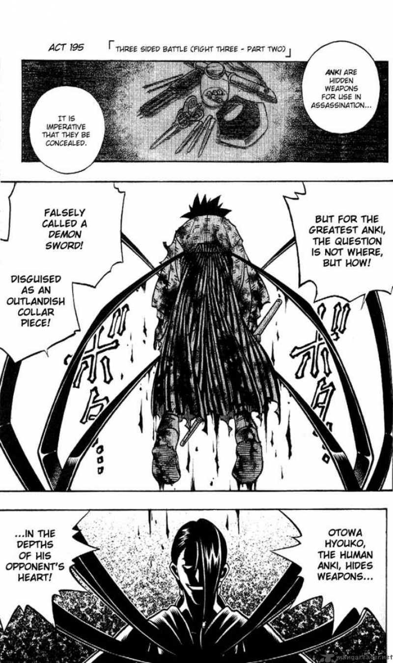 Read Rurouni Kenshin Chapter 195 - MangaFreak