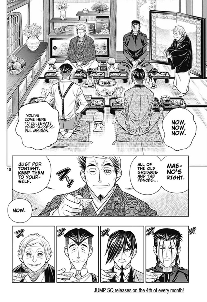 Rurouni Kenshin Hokkaido Arc Chapter 46 Page 10