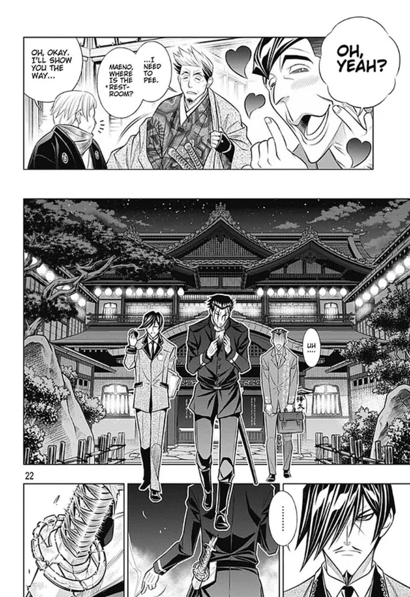 Rurouni Kenshin Hokkaido Arc Chapter 46 Page 22