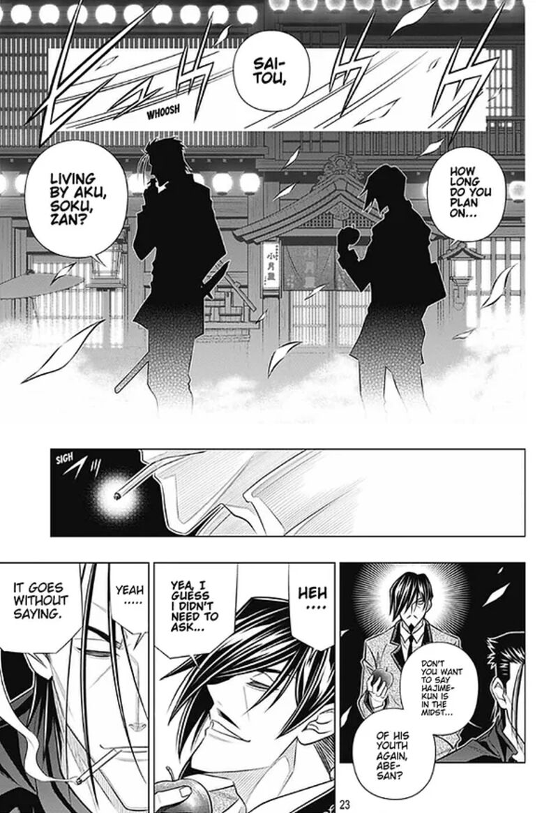 Rurouni Kenshin Hokkaido Arc Chapter 46 Page 23