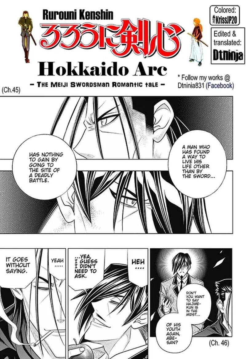 Rurouni Kenshin Hokkaido Arc Chapter 46 Page 26