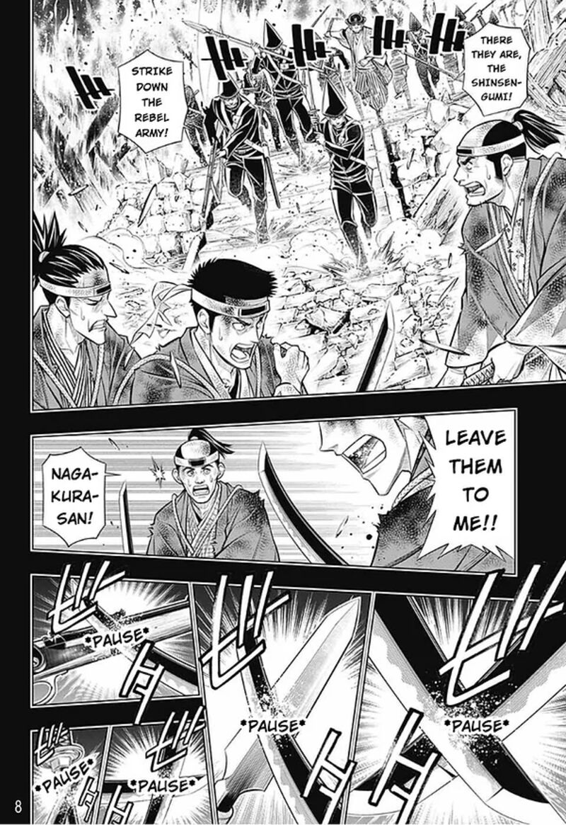 Rurouni Kenshin Hokkaido Arc Chapter 47 Page 8