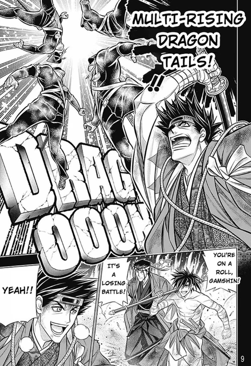 Rurouni Kenshin Hokkaido Arc Chapter 47 Page 9