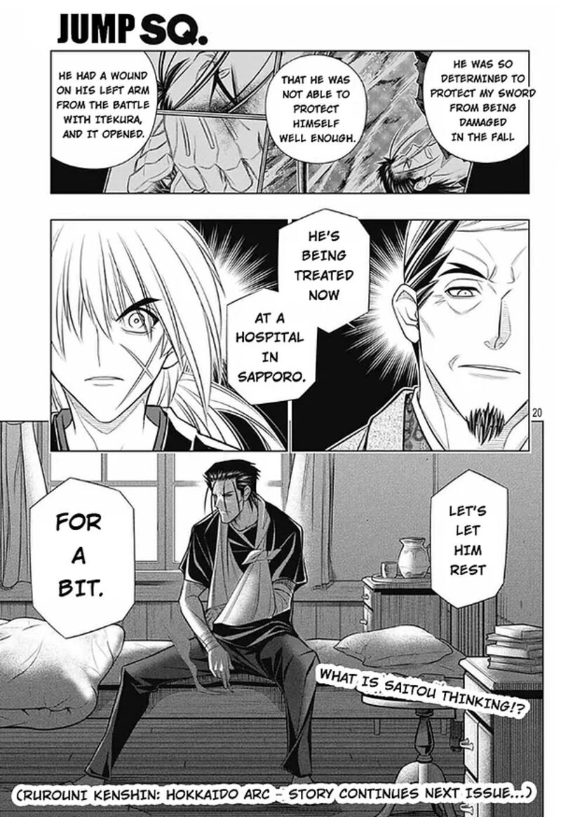 Rurouni Kenshin Hokkaido Arc Chapter 48 Page 20