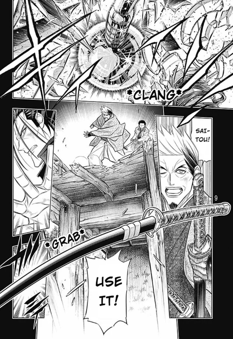 Rurouni Kenshin Hokkaido Arc Chapter 48 Page 9