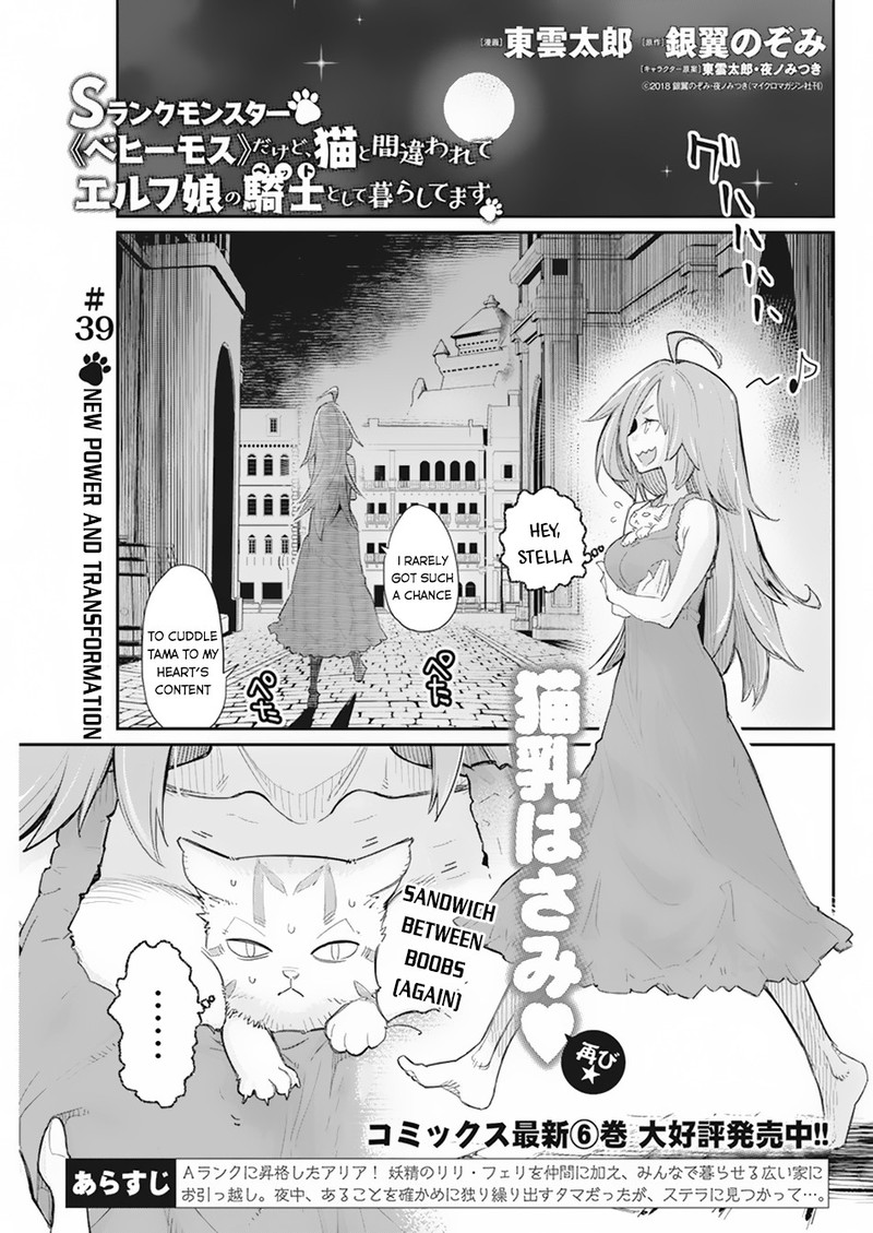 Read S Rank Monster No Behemoth Dakedo Neko To Machigawarete Erufu Musume No Kishi Pet Toshite