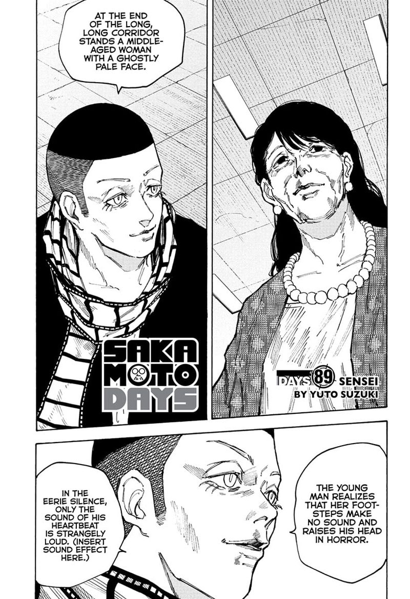 Sakamoto Days Chapter 89 Page 1