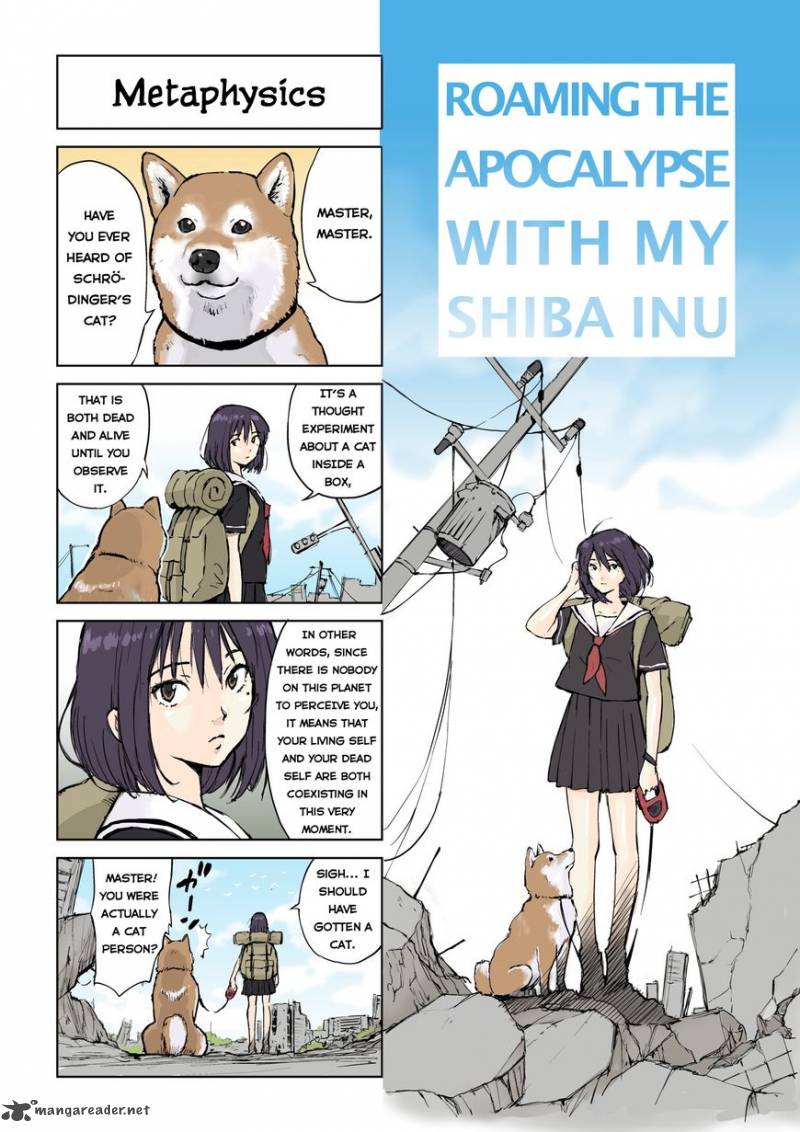 Read Sekai No Owari Ni Shiba Inu To Chapter 1 Mangafreak