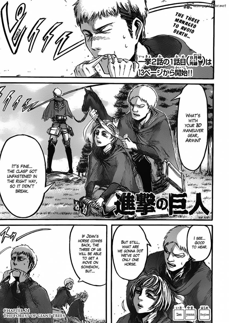 Shingeki No Kyojin Chapter 21 Page 1