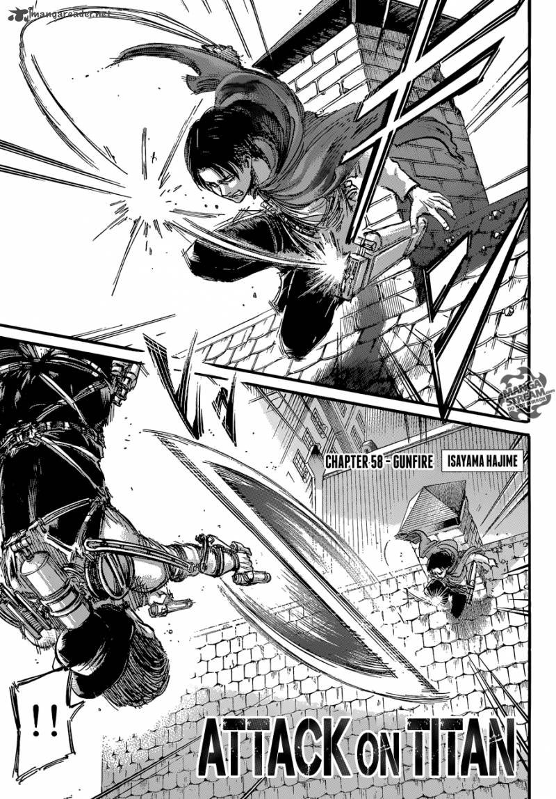 Shingeki No Kyojin Chapter 58 Page 1