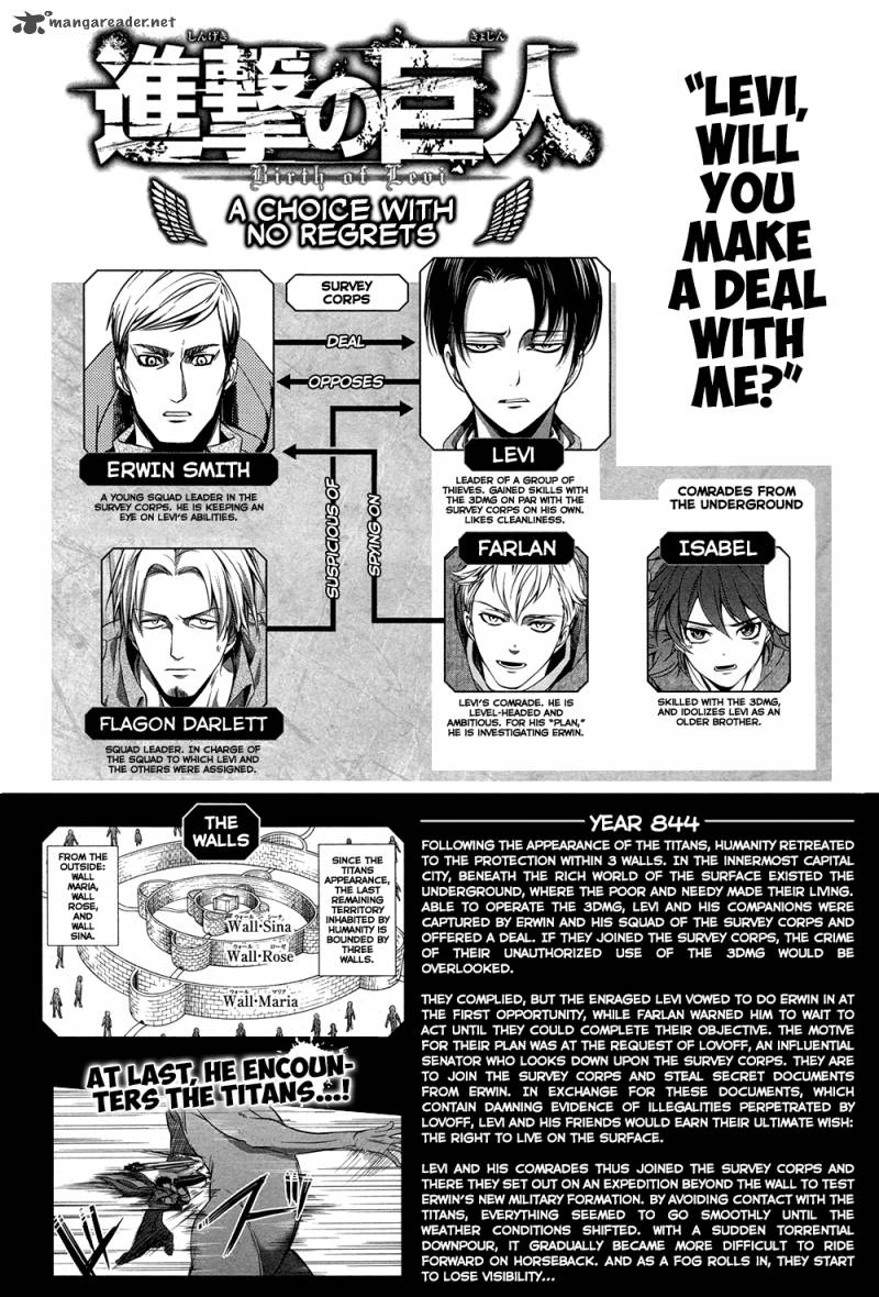 Read Shingeki No Kyojin Birth Of Levi Kuinaki Sentaku Chapter 7 Mangafreak Kamigami ni sodaterare shimo no, saikyou to naru. levi kuinaki sentaku chapter 7