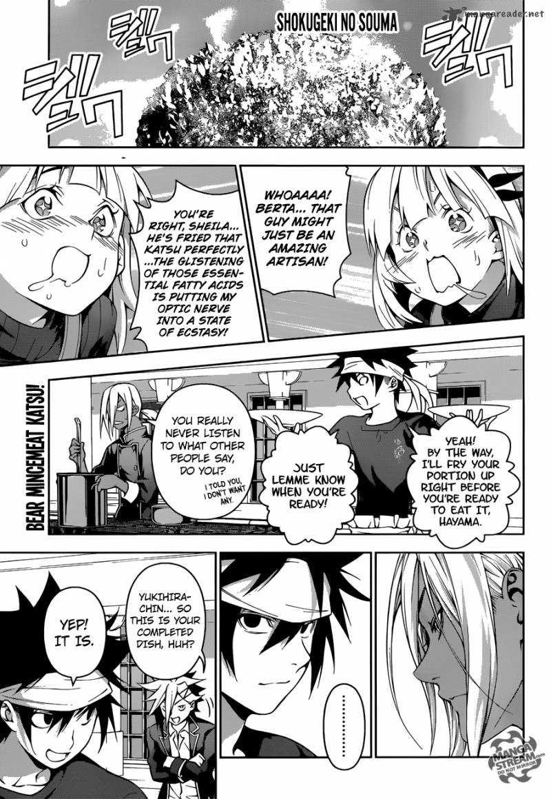 Read Shokugeki No Soma Chapter 187 Mangafreak