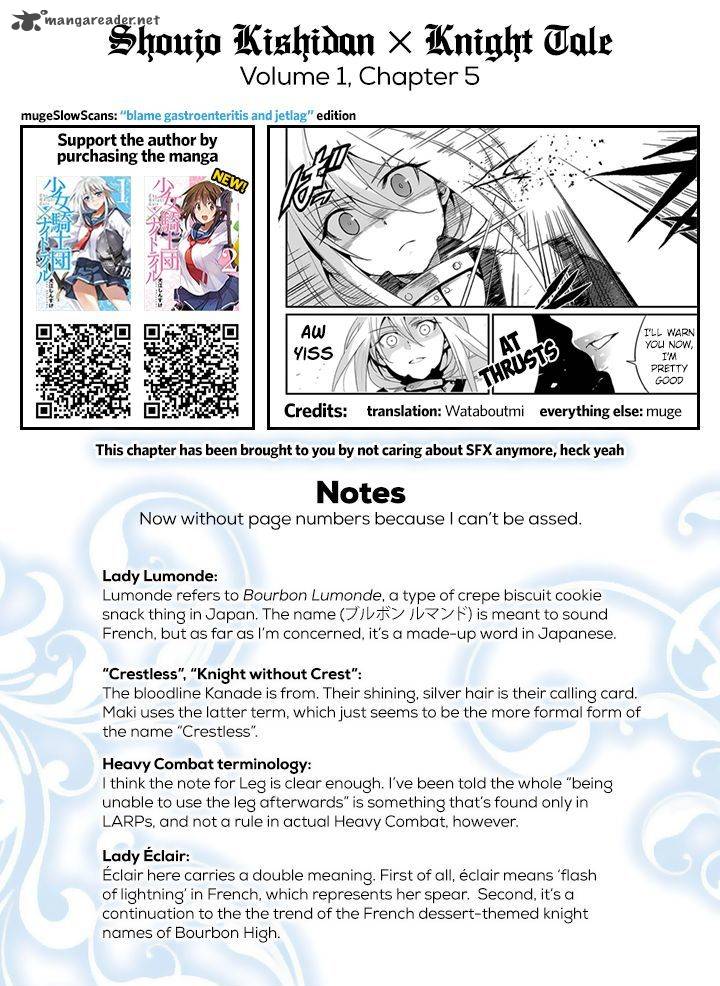 Shoujo Kishidan X Knight Tale Chapter 5 Page 29