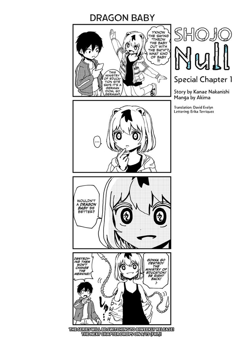 Shoujo Null Chapter 5e Page 1