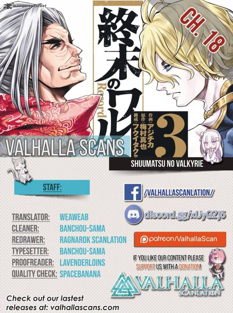Read Shuumatsu no Valkyrie Manga English [New Chapters] Online