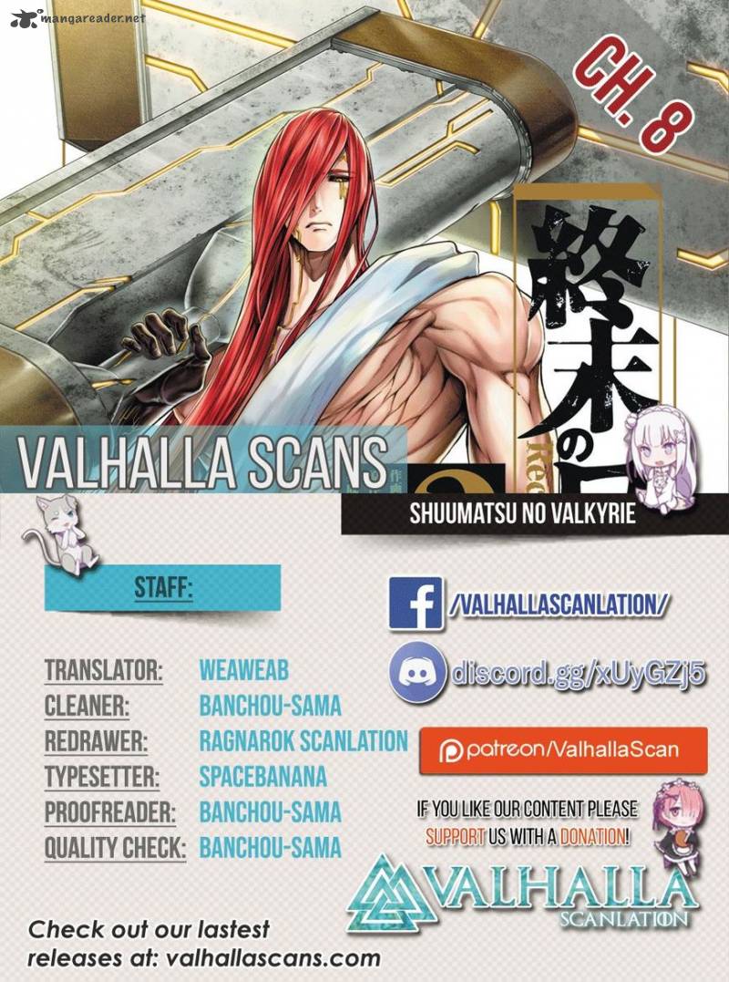 Read Shuumatsu No Valkyrie Chapter 8 - MangaFreak