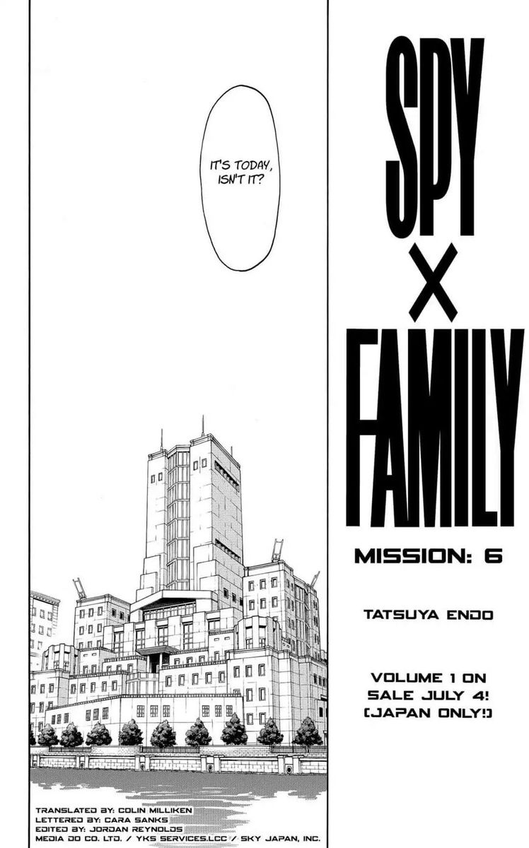 Spy X Family Chapter 6 Page 2