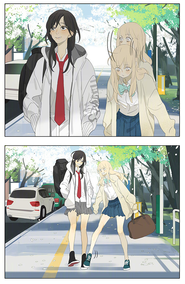 Их история 4. Tamen de Gushi персонажи. Tamen de Gushi аниме. Цю тун арт. Манхва Tamen de Gushi.