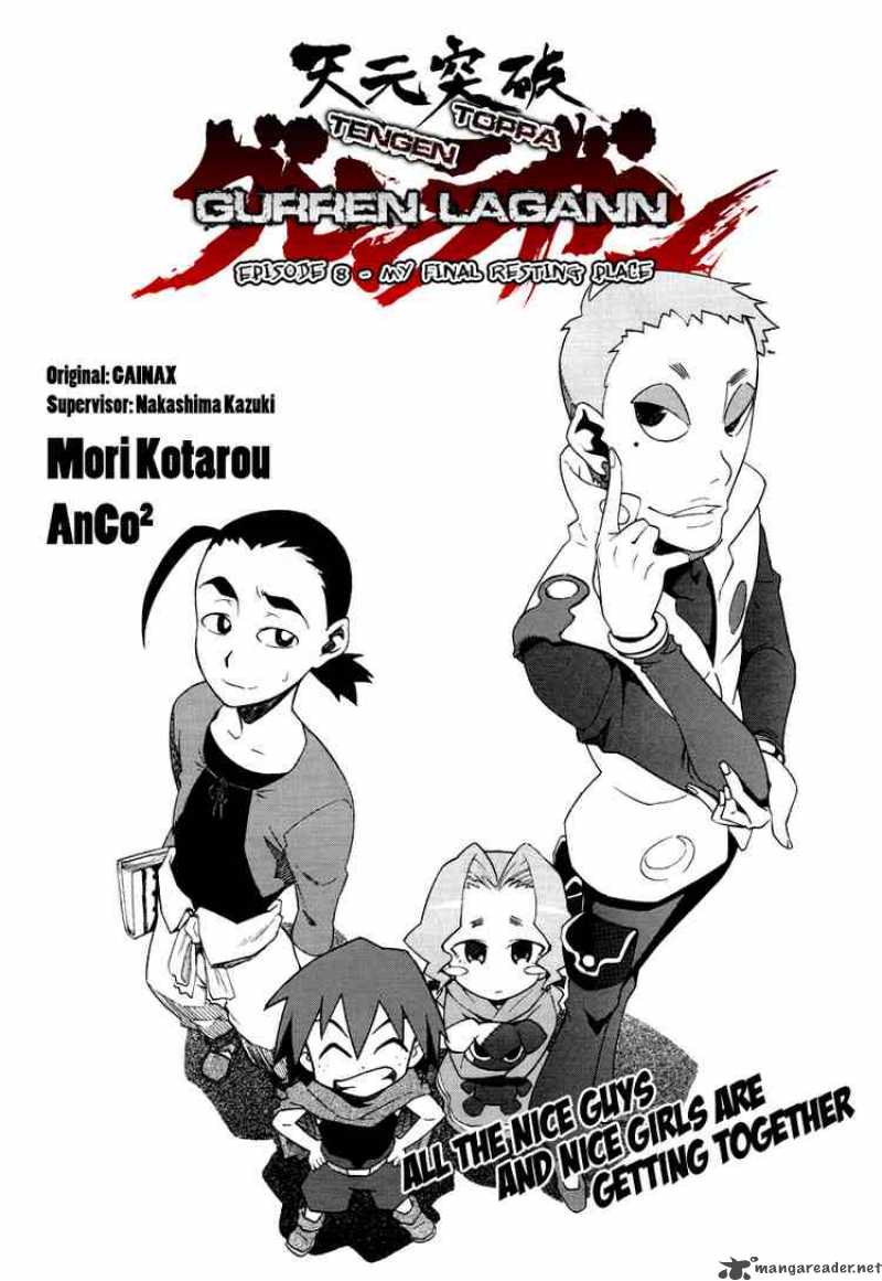 AnimeCouncil Gurren Lagann Scanlated Manga Chapters 1 - 4