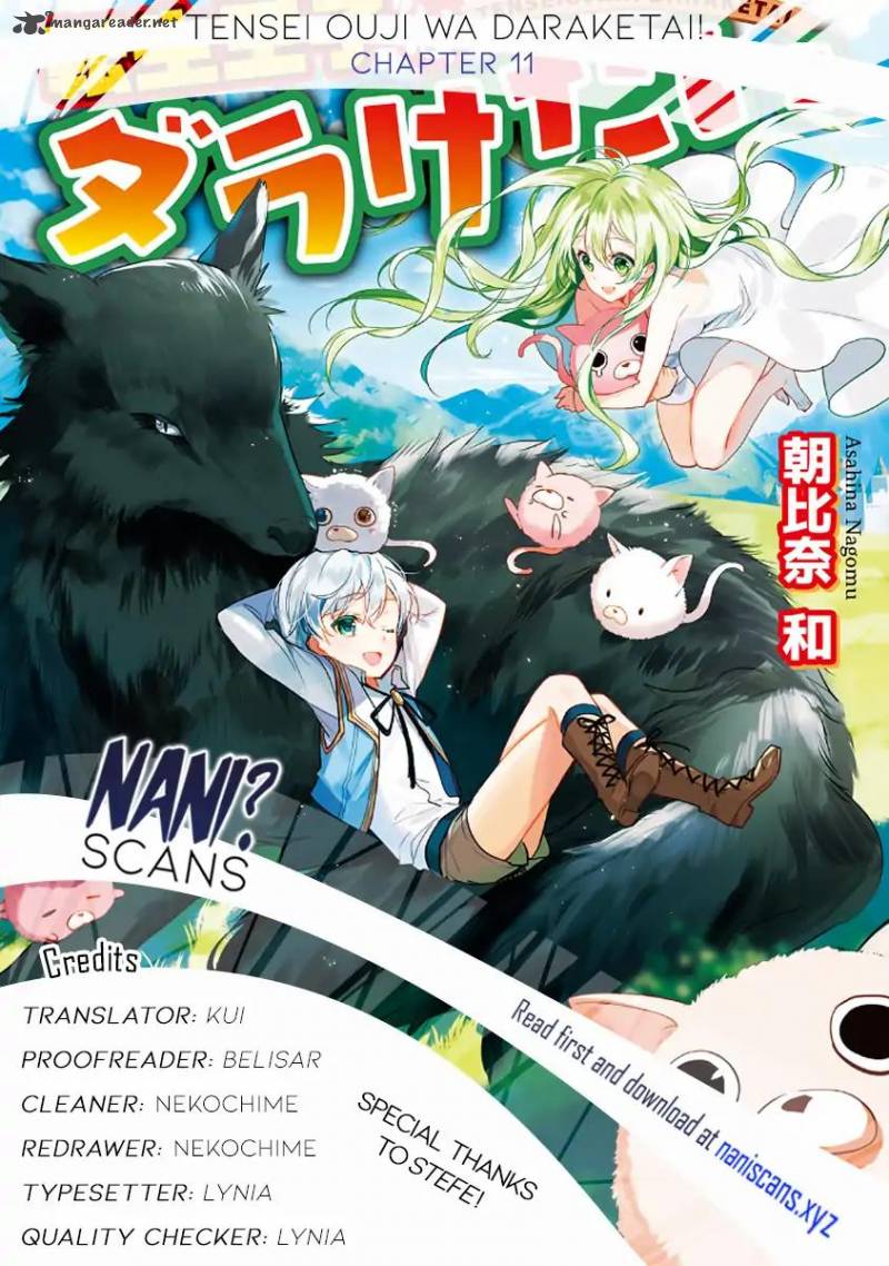 Read Tensei Ouji Wa Daraketai Chapter 11 Mangafreak
