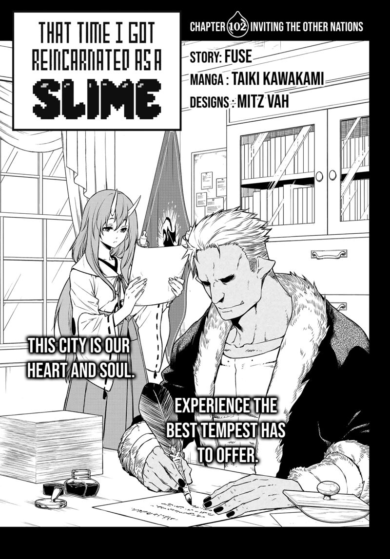 Tensei Shitara Slime Datta Ken Chapter 102 Page 1