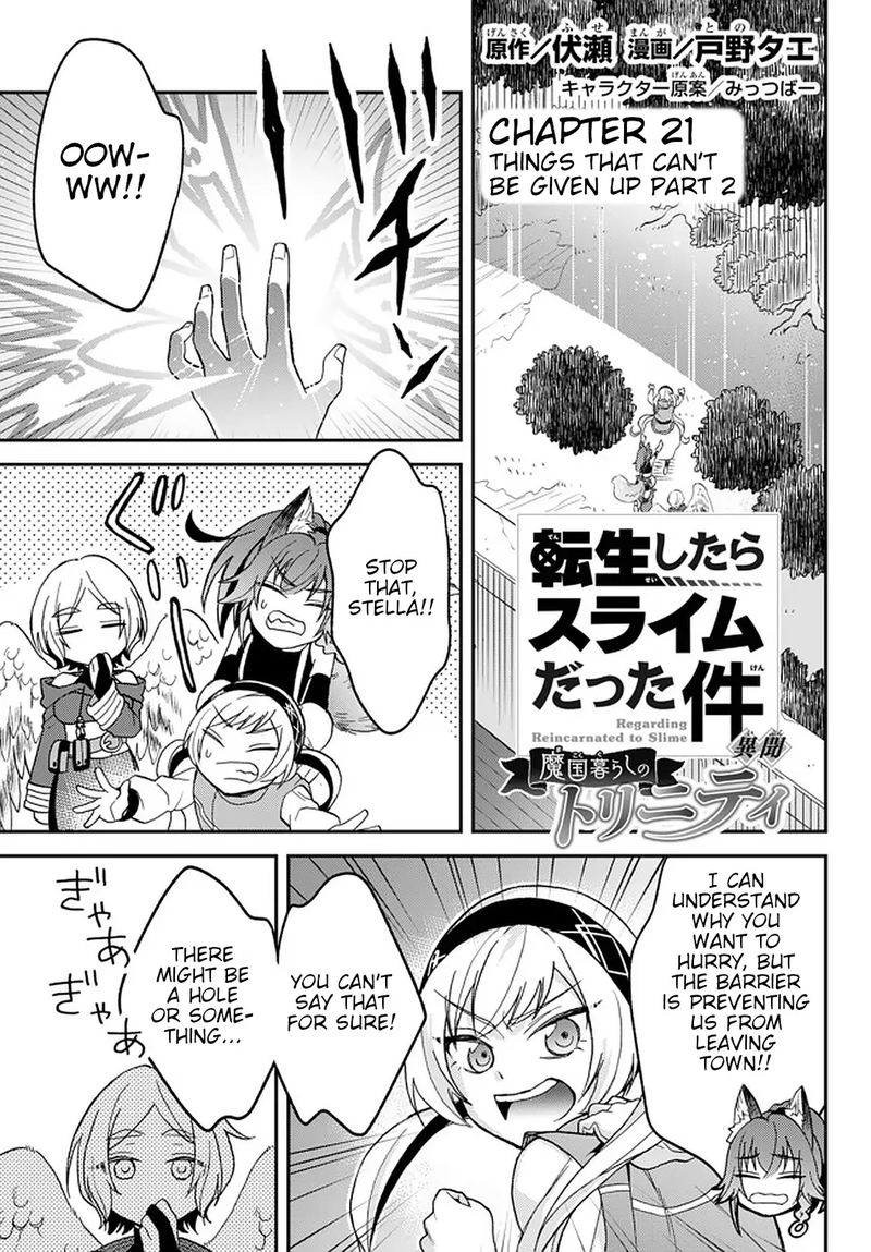 Tensei Shitara Slime Datta Ken Ibun Makuni Kurashi No Trinity Chapter 21 Page 1