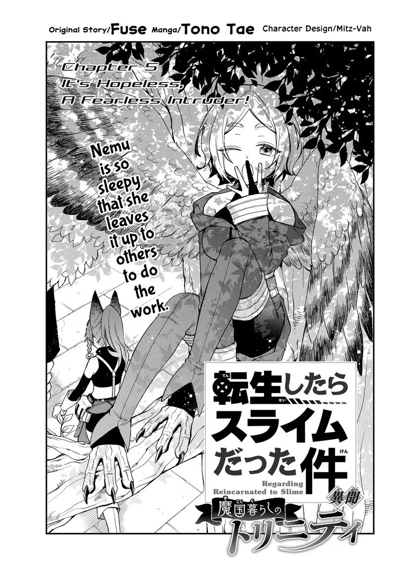 Tensei Shitara Slime Datta Ken Ibun Makuni Kurashi No Trinity Chapter 5 Page 1