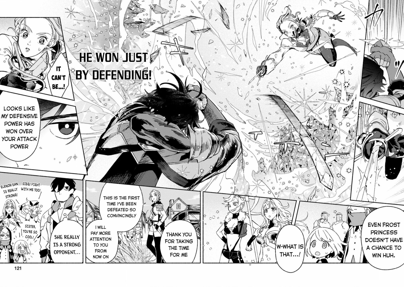 That Gatekeeper Because He Is The Strongest The Exiled Warrior With 9999 Defense Power Unmatched As The Gatekeeper Of The Royal Capital Chapter 9 Page 14