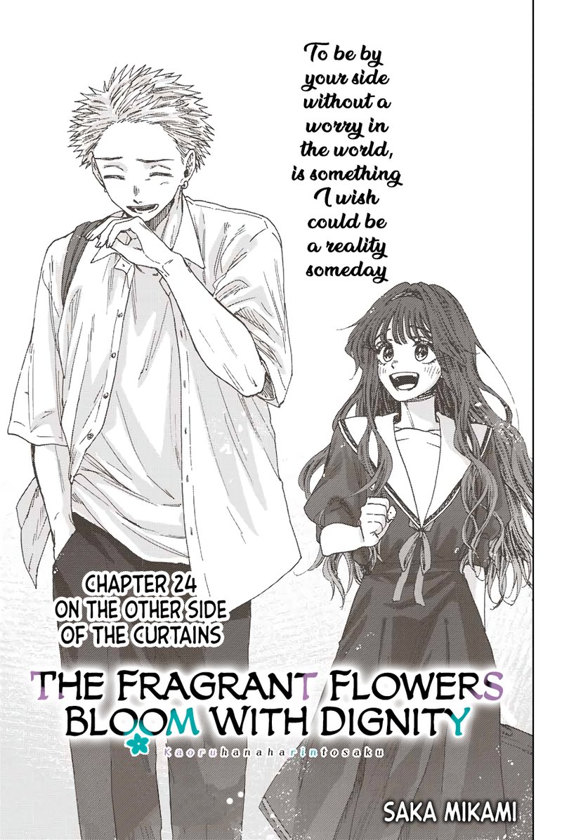 The Fragrant Flower Blooms With Dignity Manga Online Read The Fragrant Flower Blooms With Dignity Chapter 24 - MangaFreak