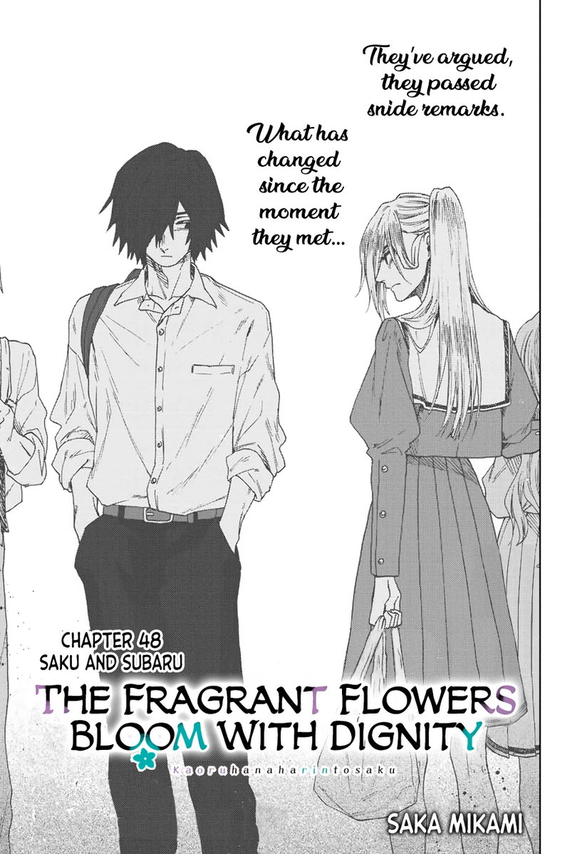 Read The Fragrant Flower Blooms With Dignity Chapter 48 MangaFreak