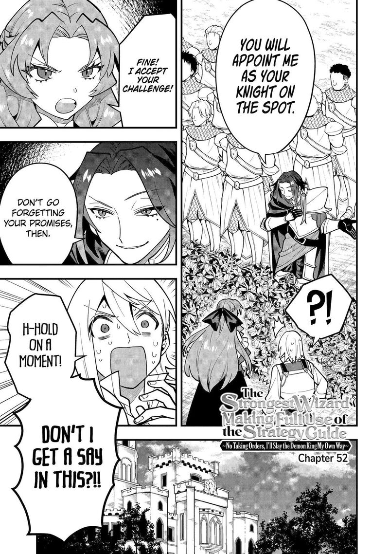 The Strongest Sorcerer Who Makes Full Use Of The Strategy Guide Chapter 52 Page 3