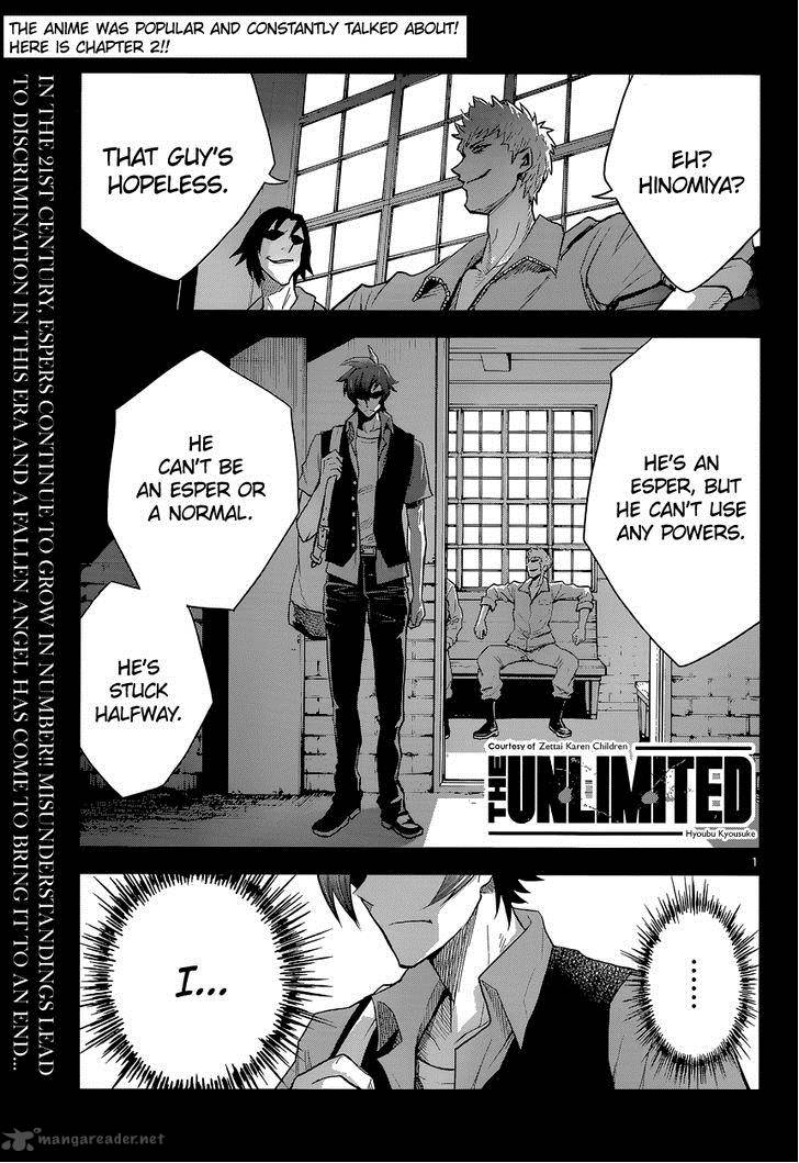 The Unlimited Hyoubu Kyousuke Chapter 2 Page 1