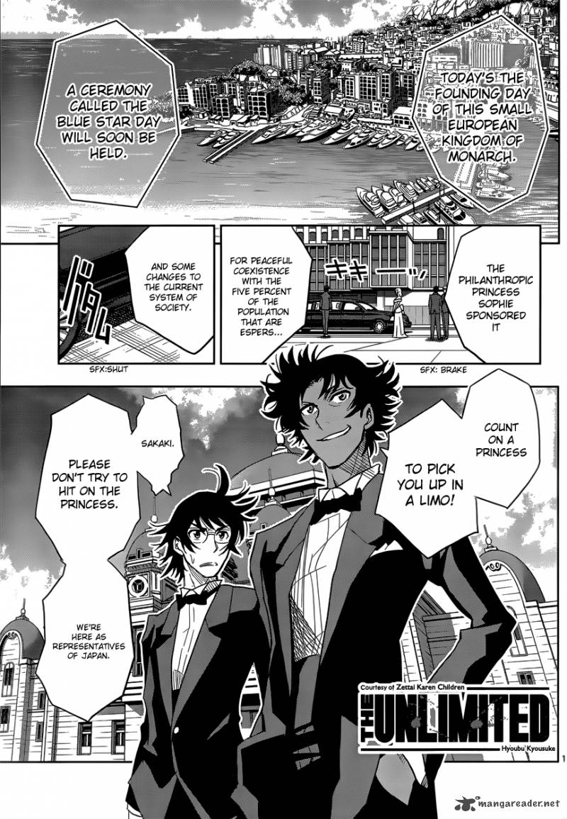 The Unlimited Hyoubu Kyousuke Chapter 6 Page 1