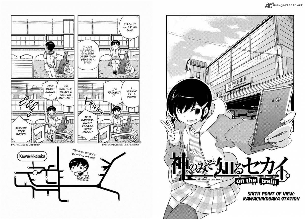 The World God Only Knows On The Train Chapter 6 Page 3