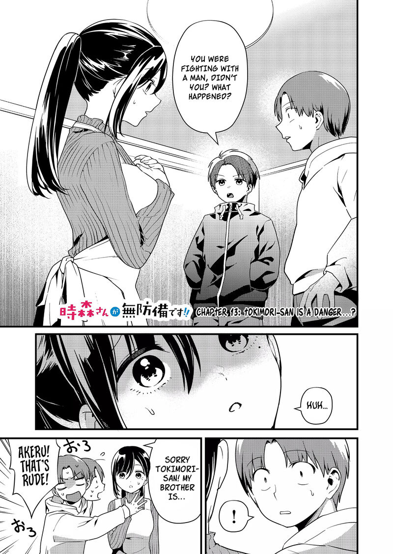 Tokimori San Ga Muboubi Desu Read Tokimori San Ga Muboubi Desu Chapter 13 - MangaFreak