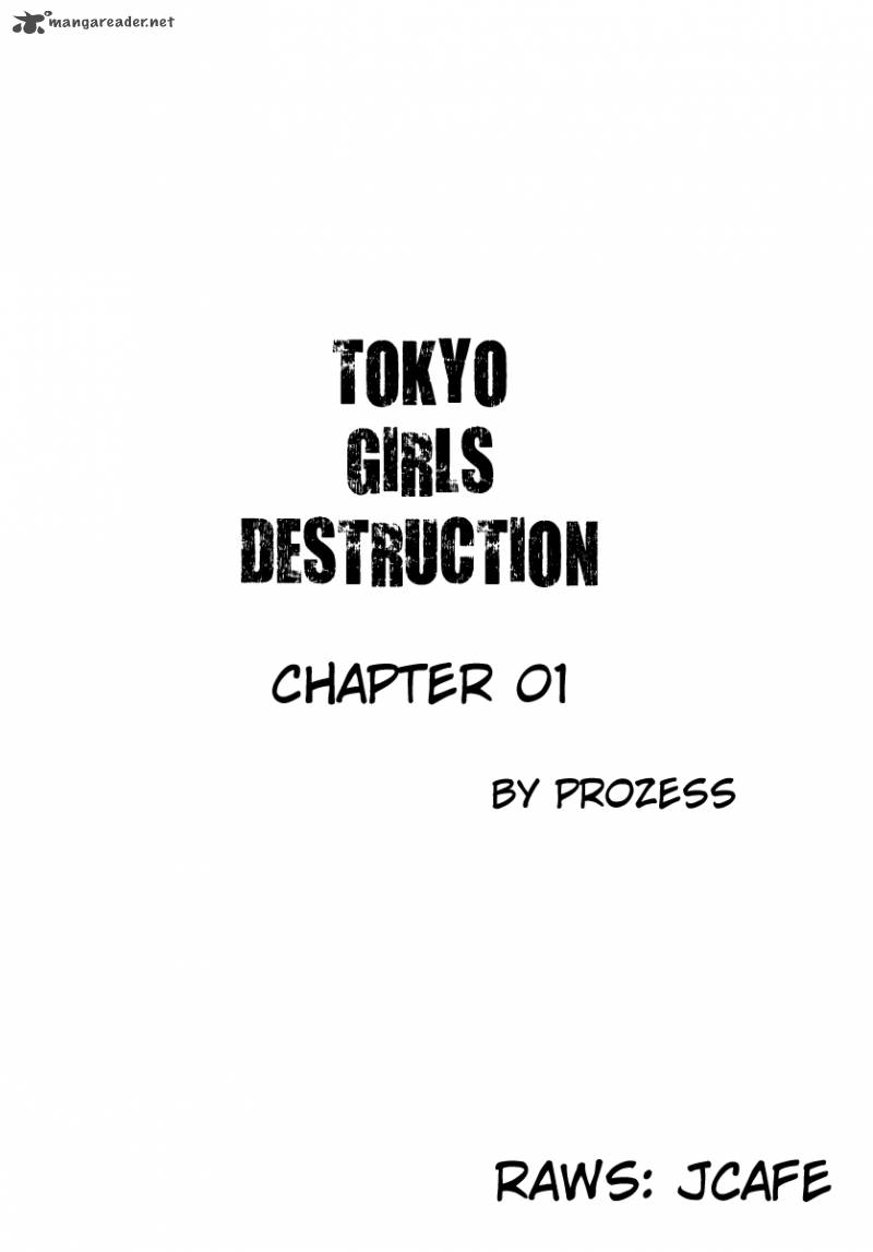 Tokyo Girls Destruction Chapter 1 Page 1