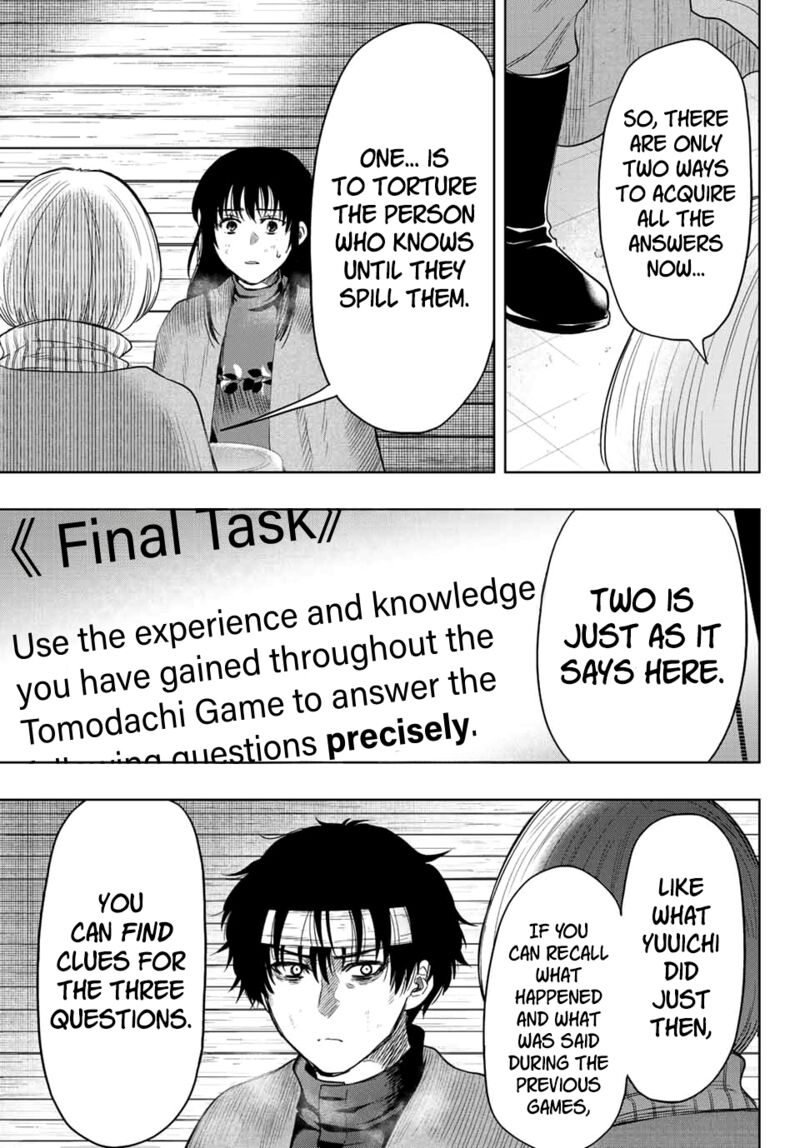 Read Tomodachi Game Chapter 115: The Final Task on Mangakakalot