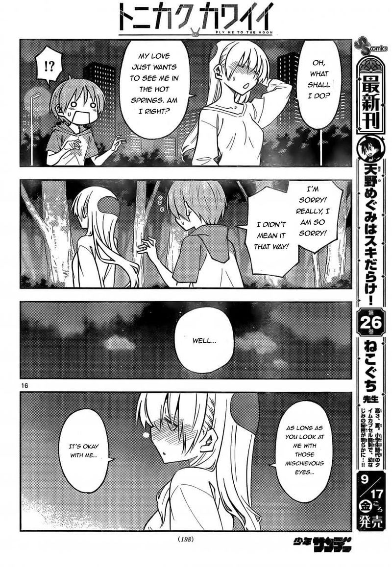 Tonikaku CawaII Chapter 162 Page 16