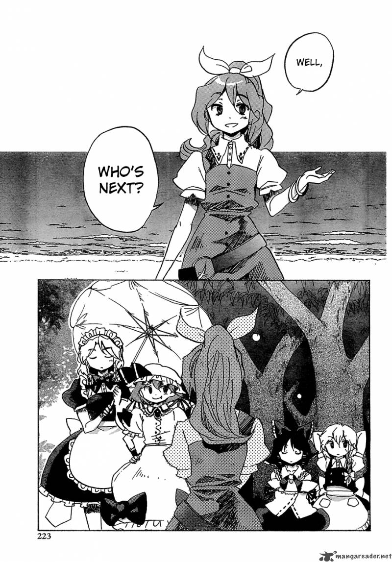 Touhou Bougetsushou Silent Sinner In Blue Chapter 14 Page 22
