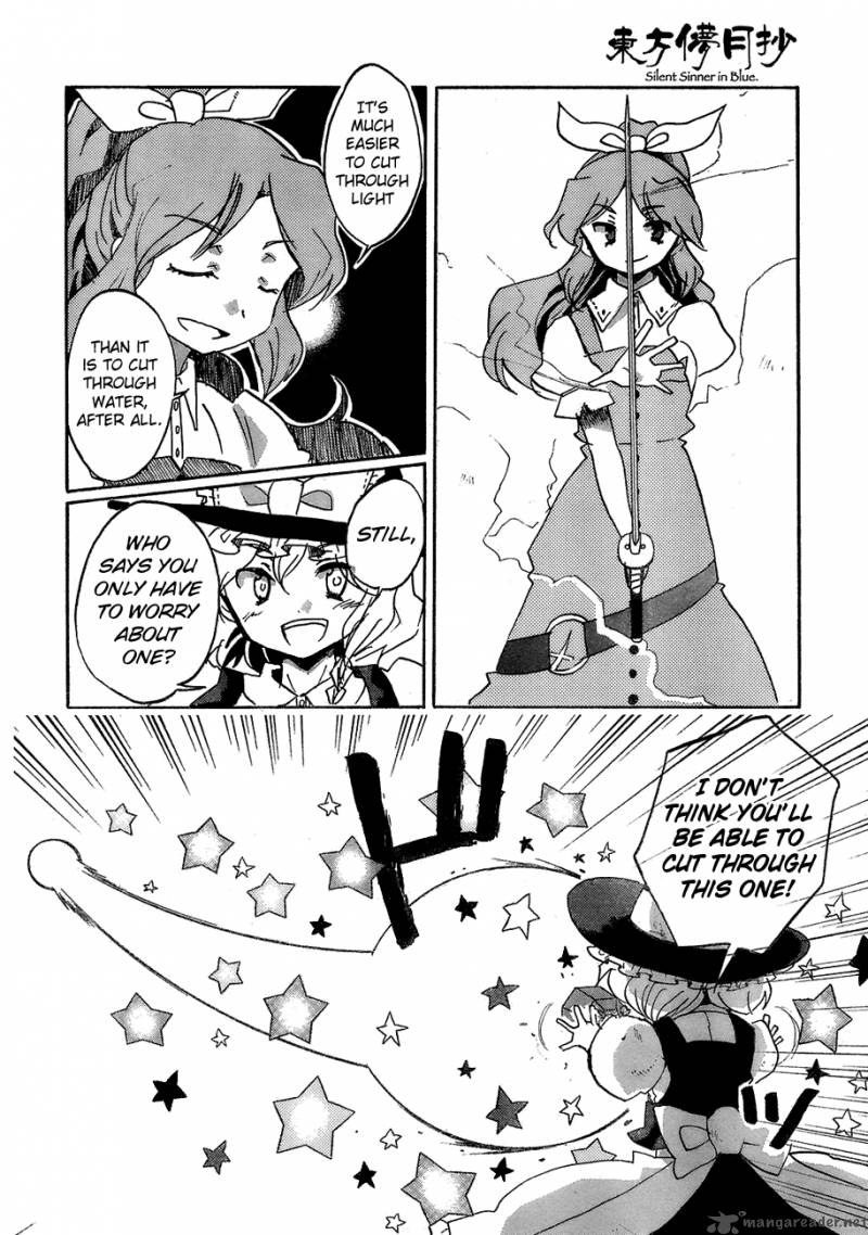 Touhou Bougetsushou Silent Sinner In Blue Chapter 15 Page 19