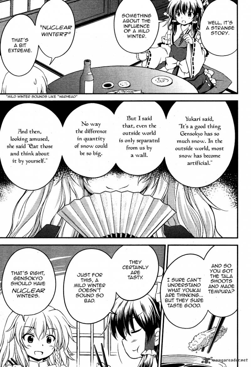 Touhou Sangetsusei Strange And Bright Nature Deity Chapter 7 Page 9