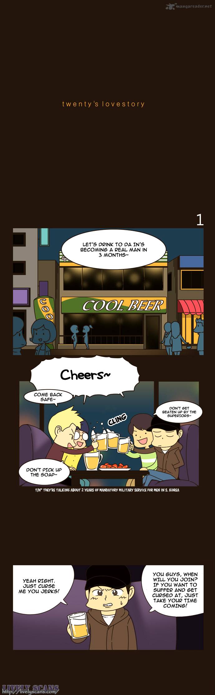 Twentys Love Story Chapter 1 Page 2