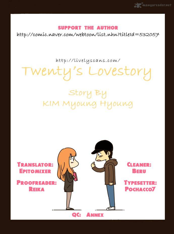 Twentys Love Story Chapter 14 Page 1