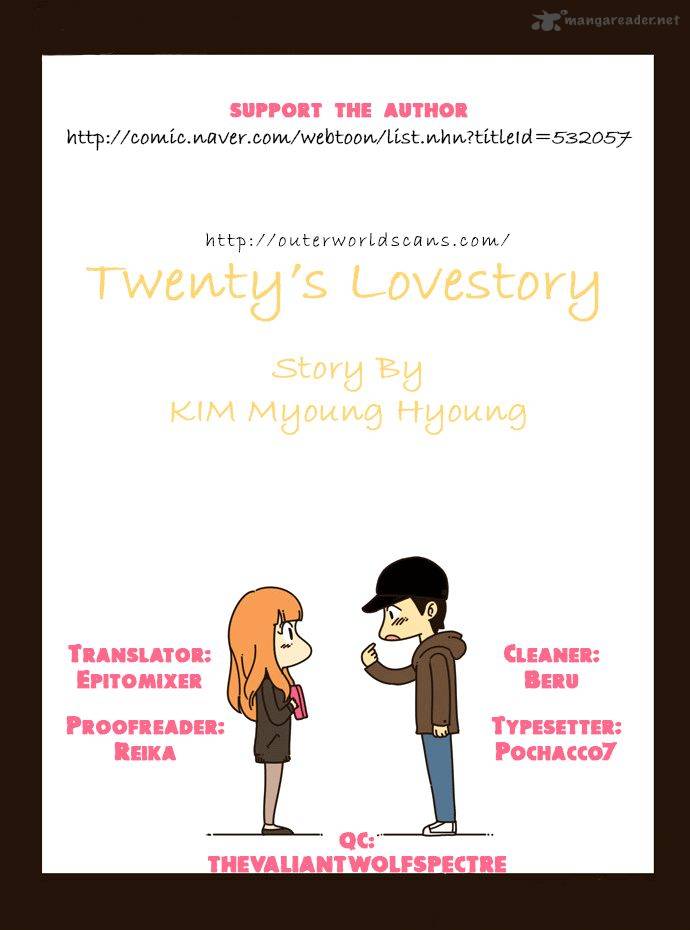 Twentys Love Story Chapter 18 Page 1