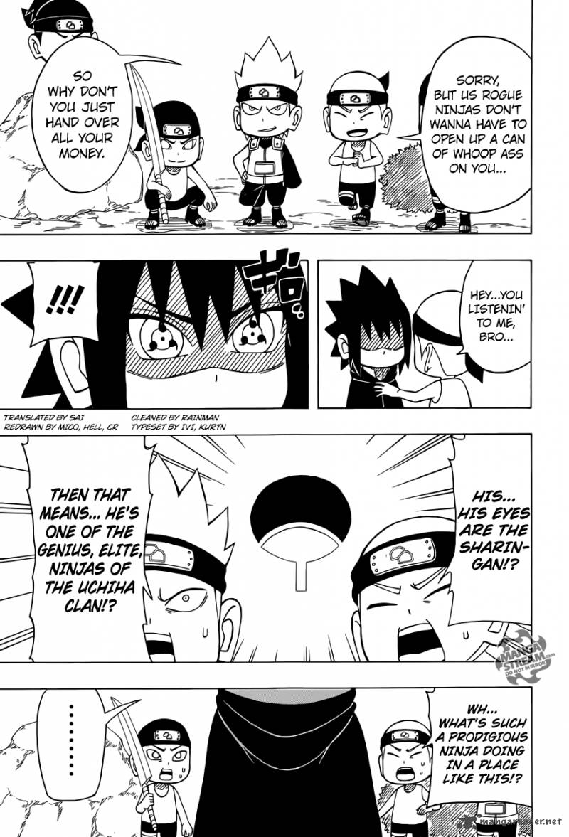 Uchiha Sasuke No Sharingan Den Chapter 1 Page 4