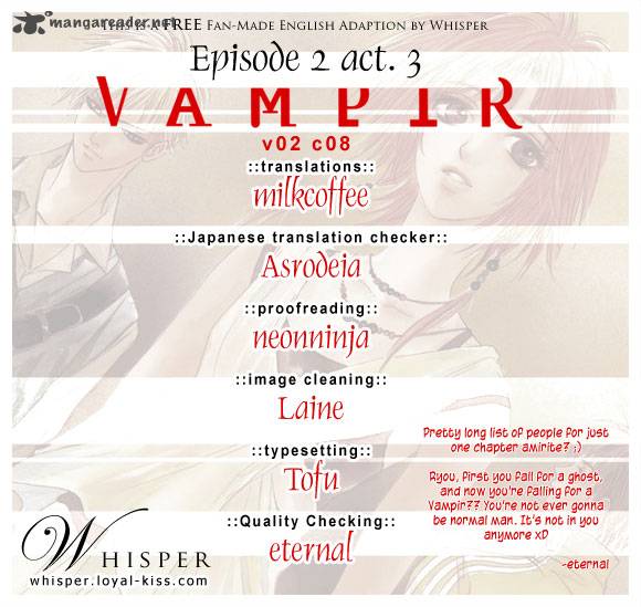 Vampir Chapter 8 Page 1