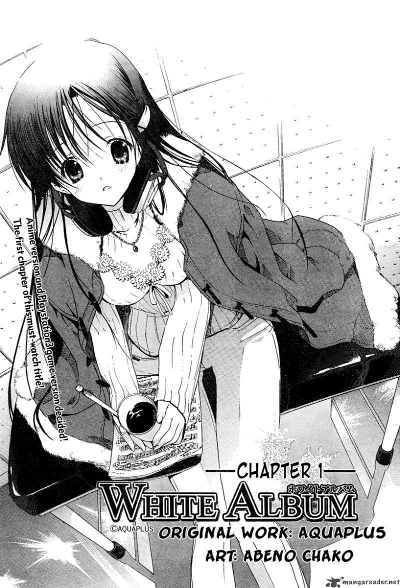 Read White Album Chapter 1 Mangafreak