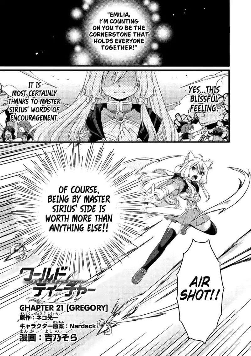 Read World Teacher Isekaishiki Kyouiku Agent Chapter 21 Mangafreak