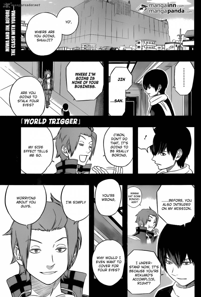 Read World Trigger Chapter 16 Mangafreak