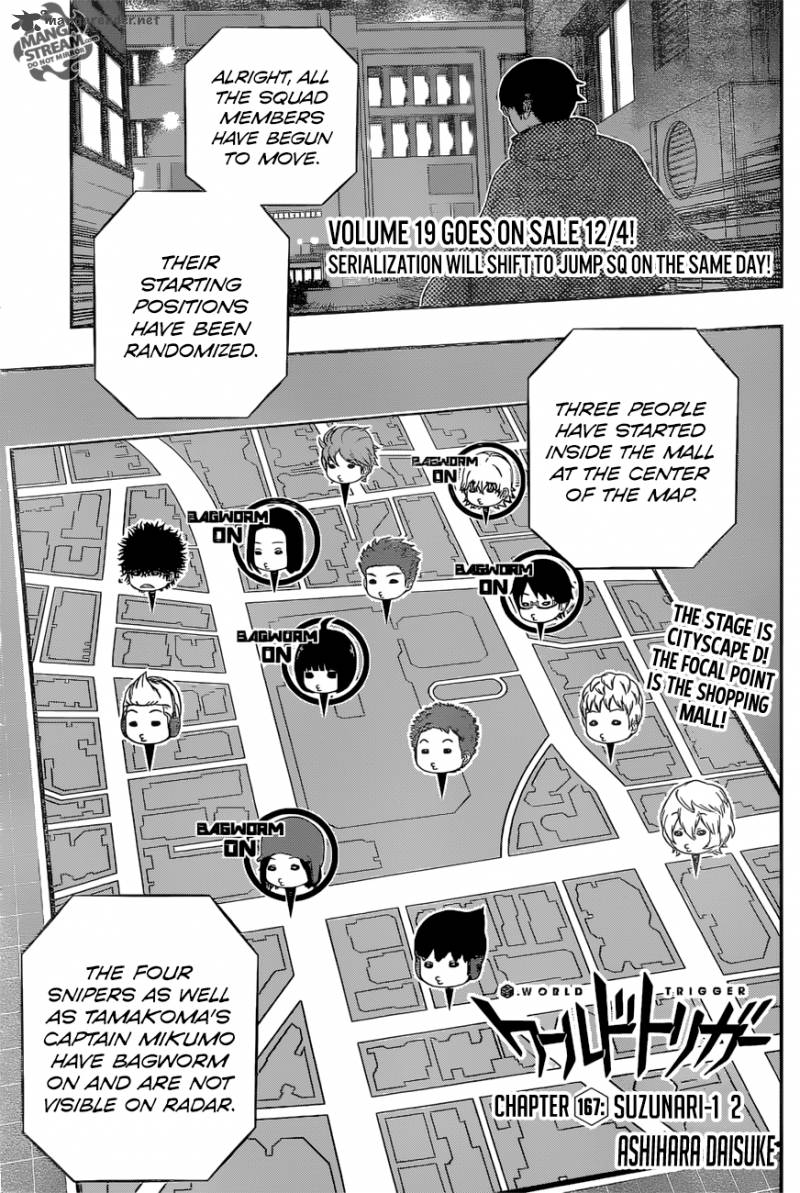 Read World Trigger Chapter 167 Mangafreak